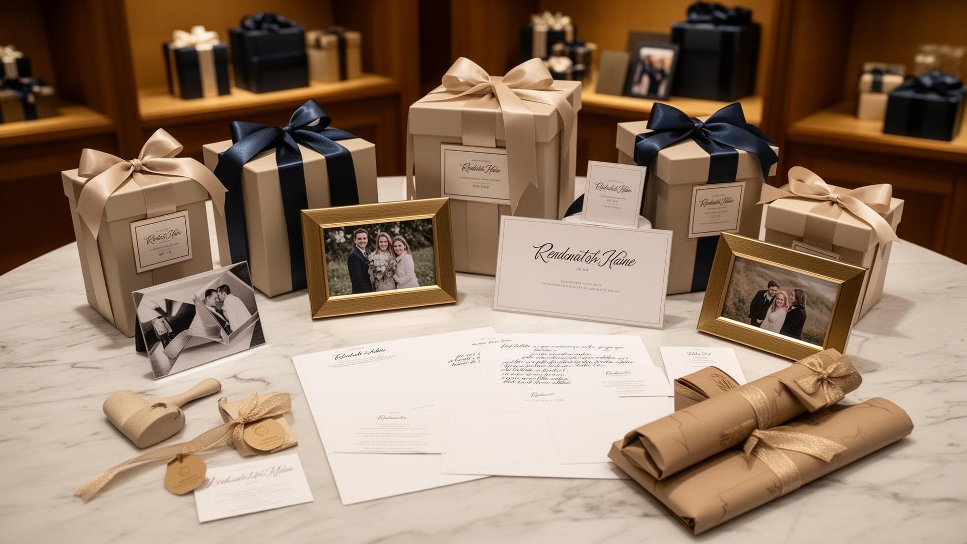 Personalized gifts and creative services